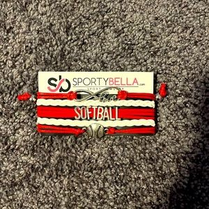 Softball bracelet